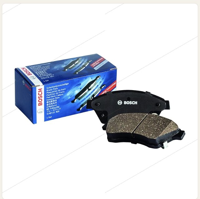 [NP0190] BOSCH Disc Brake Pad Set; Rear