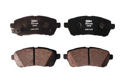 [NP0909] VALEO Front Brake Pad Set (W/O Shim)