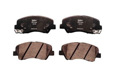 [NP0910] VALEO Front Brake Pad Set (With Shim)