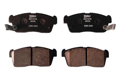 [NP0928] VALEO Front Brake Pad Set