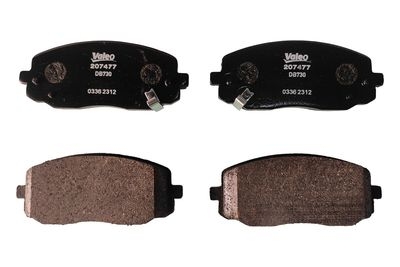 [NP0930] VALEO Front Brake Pad Set