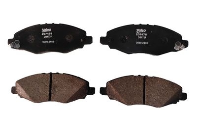 [NP0931] VALEO Front Brake Pad Set