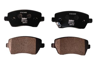[NP0934] VALEO Front Brake Pad Set