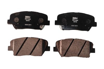 [NP0935] VALEO Front Brake Pad Set