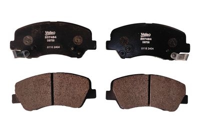 [NP0937] VALEO Front Brake Pad Set