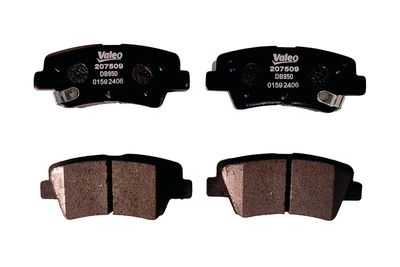 [NP0959] VALEO Rear Brake Pads Set