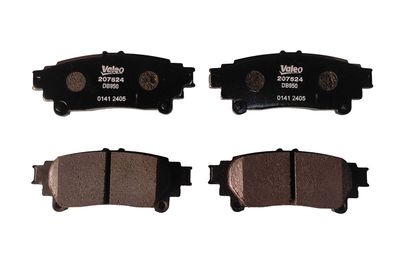 [NP0967] VALEO Brake Pad Set Rear