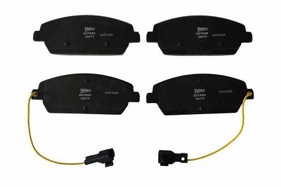[NP0971] VALEO Front Brake Pad Set