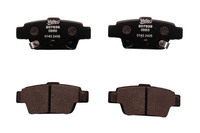 [NP0973] VALEO Brake Pad Set Rear