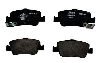 [NP0986] VALEO Brake Pad Set Rear