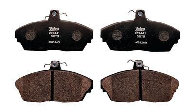 [NP0987] VALEO Front Brake Pad Set