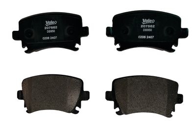 [NP0988] VALEO Rear Brake Pad Set